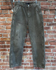 ENFANTS RICHES DEPRIMES SS26 WASHED CARPENTER PAINTER PANTS 'GREEN'