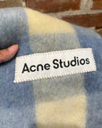 ACNE STUDIOS WOOL CHECK SCARF ‘MULTI’