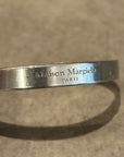 MAISON MARGIELA .925 CUFF BANGLE BRACELET ‘TARNISHED SILVER’