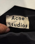 ACNE STUDIOS OVERSIZED MOCKNECK SWEATSHIRT ‘BLACK’