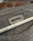 DIESEL SKULL TEE ‘GRAY’