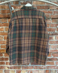 EVISU DISTRESSED FLANNEL 'GREEN'