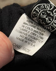 CHROME HEARTS TONAL CROSS SKULL CAP BEANIE ‘BLACK’