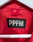 PPFM WINDBREAKER SHELL JACKET ‘RED’