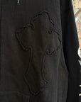 ED HARDY CHROME BOOTLEG ZIP HOODIE ‘BLACK’