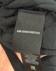 ANN DEMEULEMEESTER PATCHWORK VINTAGE HOODIE ‘VINTAGE BLACK’