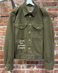 HUMAN MADE HERRINGBONE COVERALL JACKET ‘OLIVE’