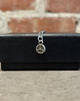 CHROME HEARTS PEACE SIGN CHARM NECKLACE ‘SILVER’