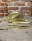 PRADA SAFFIANO LEATHER LUXE MINI BAG ‘GOLD’