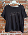 ENFANTES RICHES DÉPRIMÉS DISTRESSED LOGO TEE ‘BLACK’