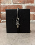CHROME HEARTS ZIPPER DAGGER NECKLACE