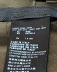 PRADA RE-NYLON BADGE TIE ‘DARK OLIVE’