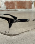 CHROME HEARTS EVAGILIST GLASSES ‘BLACK’