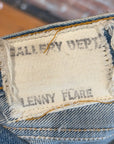 GALLERY DEPT LENNY FLARE PATCHWORK DENIM ‘LIGHT BLUE’
