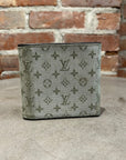 LOUIS VUITTON MINI LIN FOLD WALLET ‘GREEN’