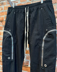 RICK OWENS BAUHAUS CARGO PANTS ‘BLACK’