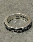 CHROME HEARTS MATTY BOY 99 EYES SPACER RING ‘SILVER’