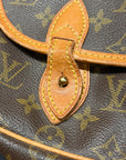 LOUIS VUITTON VINTAGE MONOGRAM SIDE BAG ‘BROWN’