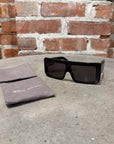 RICK OWENS DOCUMENTA SUNGLASSES ‘BLACK’