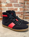 SAINT LAURENT PARIS SL10H HIGHTOP ‘BLACK/RED’