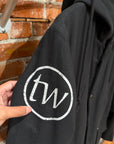 VETEMEMES X ROUGH SIMMONS SS22 NLDW CLOSER PARKA ‘BLACK’