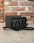 HYSTERIC GLAMOUR ROCKER STUDDED WALLET ‘SILVER/BLACK’