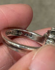 CHROME HEARTS CEMETERY CROWN RING ‘SILVER’