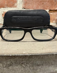CHROME HEARTS BELOW ME CEMETERY GLASSES ‘BLACK/SILVER’