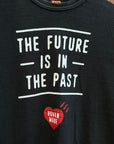 HUMAN MADE FUTURE IS IN THE PAST TEE ‘BLACK’