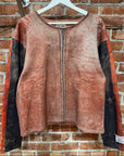GALLERY DEPT. TROMPE PRINT MOTO CREWNECK ‘RED’