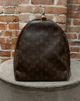 LOUIS VUITTON 1990s MONOGRAM KEEPALL 55 BAG ‘BROWN’