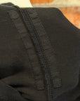 RICK OWENS DRKSHDW HOLLYWOOD CROPPED BRAD TEE ‘BLACK’