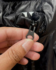 POST ARCHIVE FACTION 5.1 DOWN RIGHT PUFFER JACKET ‘BLACK’