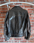 MAISON MARGIELA 2010 MAINLINE GOATSKIN BIKER JACKET ‘BROWN’