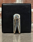 DEAL DESIGN LILY END BELT KEEPER ‘SILVER’