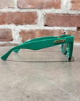 BOTTEGA VENETA BV1060S FLAT-TOP SUNGLASSES ‘GREEN’