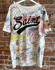 SAINT MICHAEL X TAKASHI MURAKAMI AW21 GRAFFITI TEE ‘MULTI’