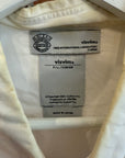 VISVIM CUBISM STAR PATCH SHIRT ‘WHITE’