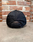 PRADA RE-NYLON BADGE BASEBALL CAP ‘BLACK’