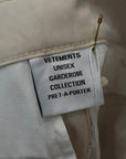 VETEMENTS SS25 CARGO SHORTS ‘WHITE’