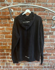 CHROME HEARTS VERTICAL LOGO PULLOVER HOODIE ‘BLACK’