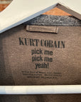 HYSTERIC GLAMOUR X KURT COBAIN JERSEY TEE 'GREY/BLACK'