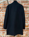 HELMUT LANG WOOL TRANSFORMABLE COAT ‘BLACK’