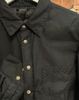 CHROME HEARTS GOOSE DOWN PADDED SHIRT ‘BLACK’