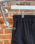 RICK OWENS x CHAMPION ZIP POD SHORTS ‘BLACK’