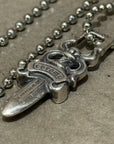 CHROME HEARTS MODERN DAGGER NECKLACE ‘SILVER’