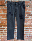 NUMBER (N)INE AW04 GIVE PEACE A CHANCE DENIM ‘BLACK’