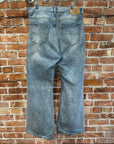 BALENCIAGA FW22 LOST TAPES BAGGY FLARED DENIM ‘BLUE’
