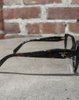 PRADA BUTTERFLY FRAME GLASSES ‘TORTOISE’