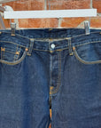 EVISU LOT 0000 PAINTBRUSH DIACOCK DENIM 'INDIGO/WHITE'